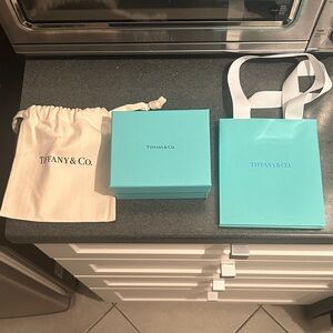 Tiffany & Co. Blue Box and Bag Set